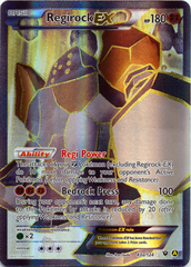 Regirock EX 43a/124 Full Art Promo - Premium Trainer's XY Collection